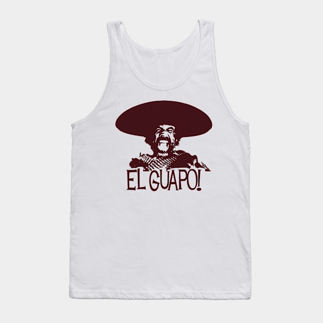 El Guapo! Distressed Tank Top by themodestworm